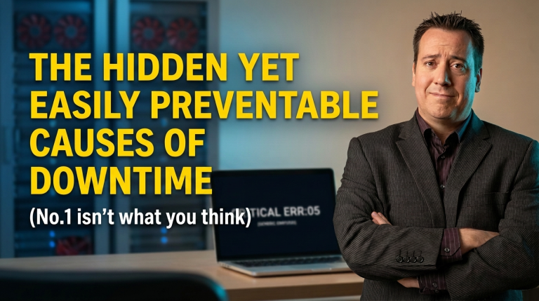 Understand the impact of downtime on your productivity and bottom line. Recognize small issues before they escalate into bigger problems.